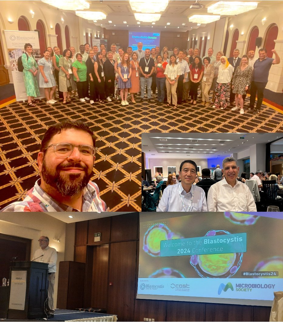 Grateful to be part of the 4th Blastocystis International Conference, in Greece. Part of inspiring experts and scientists, new insights and connections. With who made the Blastocystis history (Graham &amp; Hisao).
Thank you <a href="/BlastocystisC/">BlastocystisCOST</a>  EU COST Action, <a href="/Anastasios/">Anastasios</a> Eleni &amp; Anja.