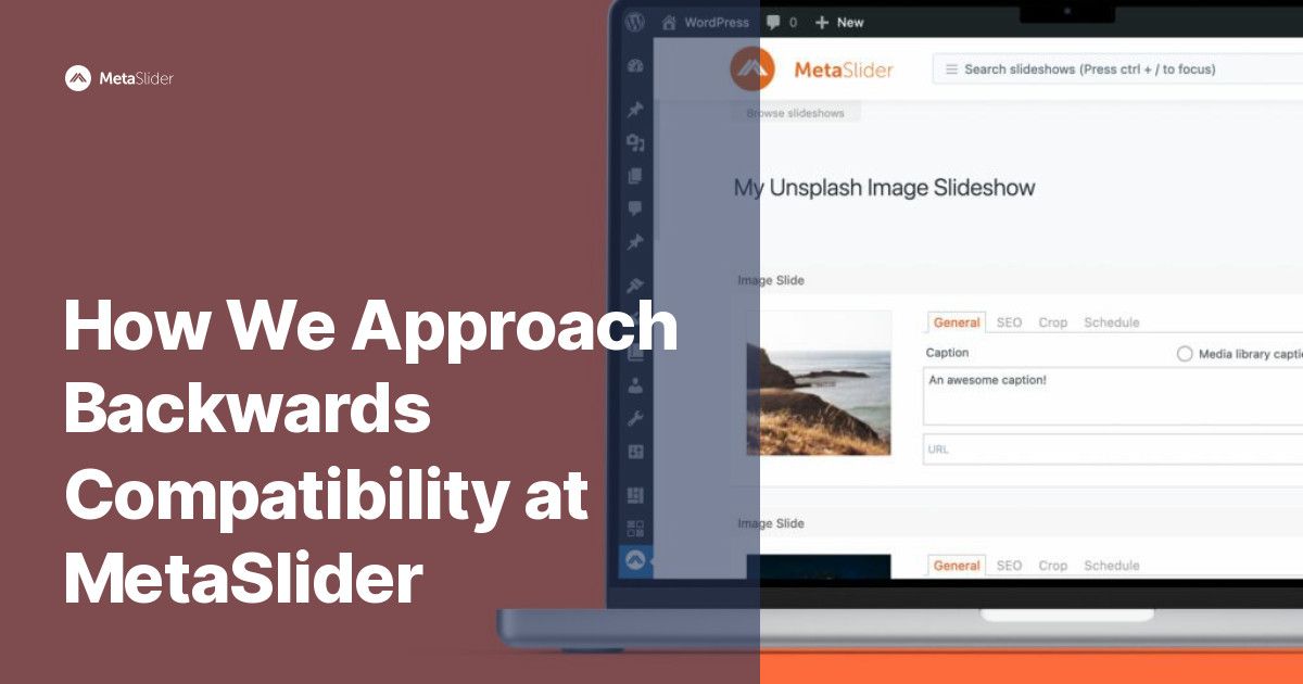 We took over running MetaSlider about 2 years ago and faced an interesting challenge. The plugin was really popular with 100,000’s of users, many having been users for over ten years. But it also was in need of a refresh. Here's how we tackled this issue: buff.ly/3ZG5WUy
