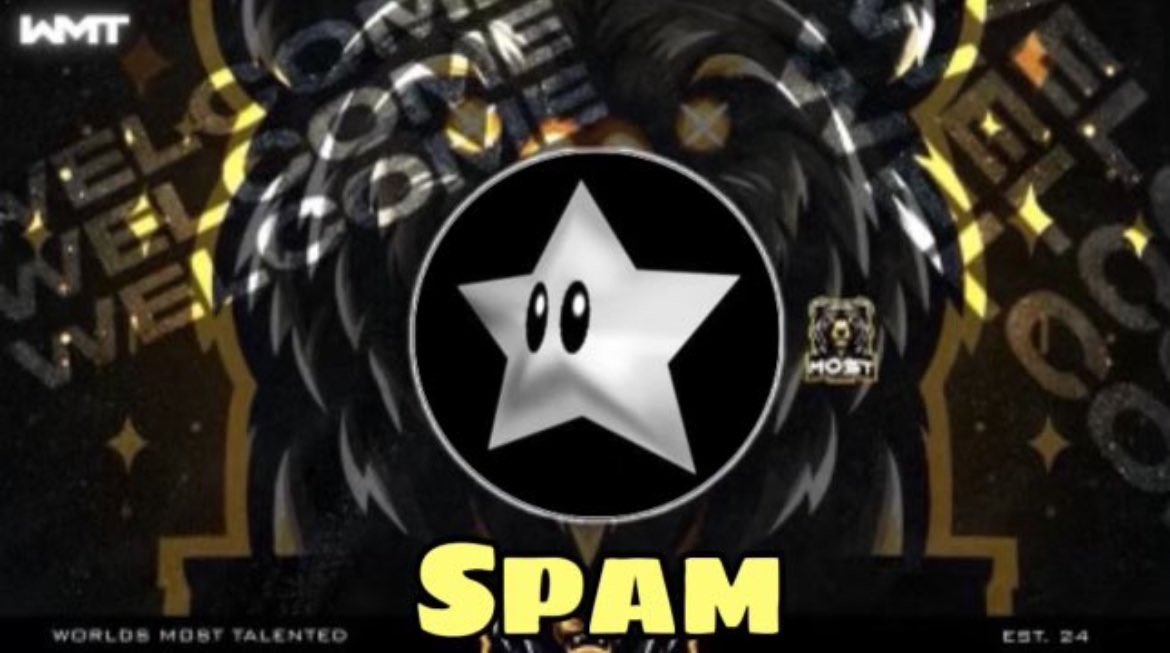Spam tweet media