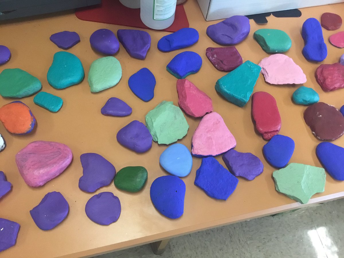 ‘‘Twas the night before rock painting. Students have created and solved their own equations  and the rocks are prepared. Stay tuned for the final products!
#pantherproblem 
<a href="/rvhspanthers1/">River Valley High School</a> <a href="/RVSDPanthers/">River Valley School District</a>