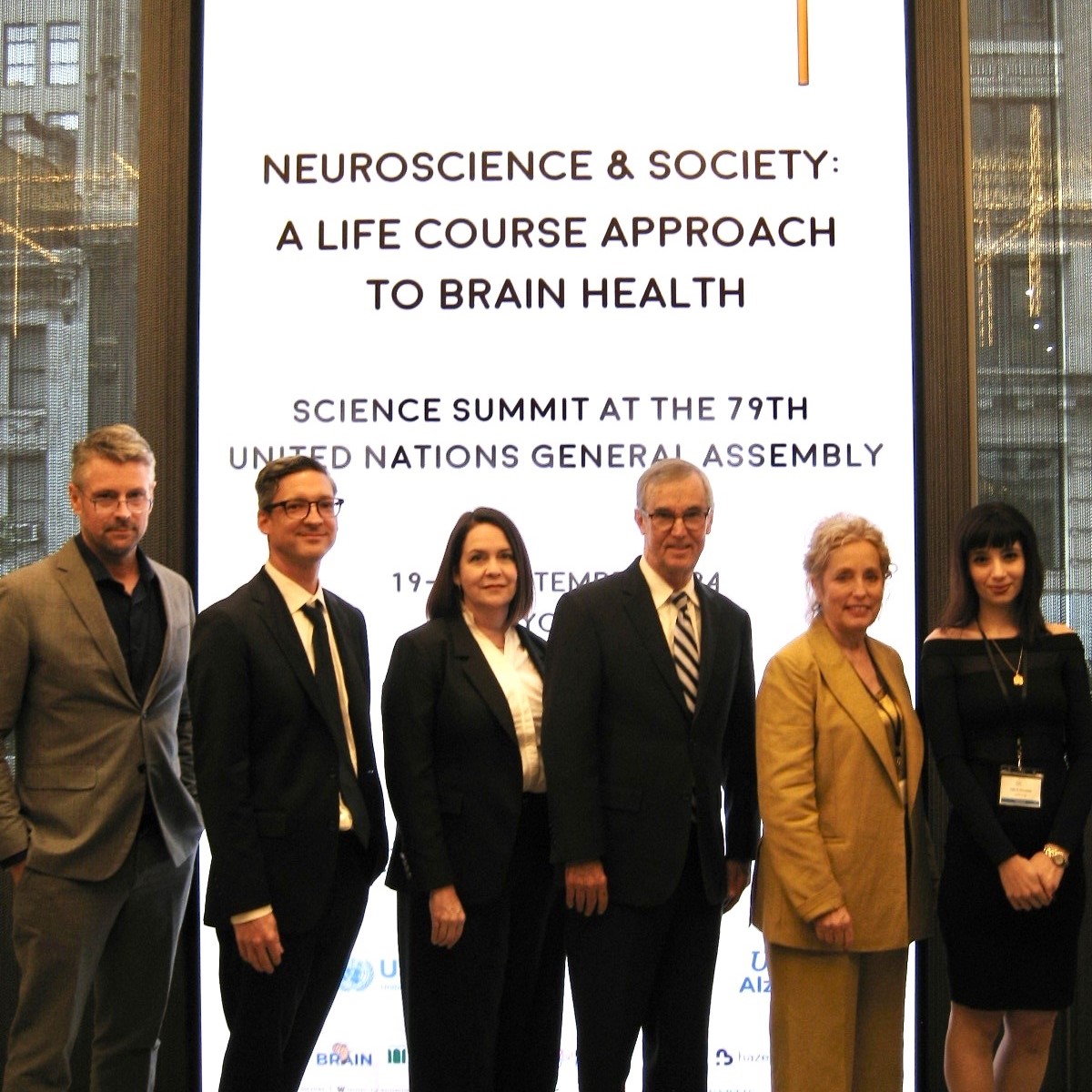 UTHealthHouston's tweet photo. A panel discussing neuroarchitecture’s role in promoting brain health, part of the Science Summit at the 79th United Nations General Assembly in NYC, included Stephen Glazier, FACHE, VP of Business Development and Government Relations at #UTHealthHouston. #BrainDays https://t.co/NeHqhVuwJW