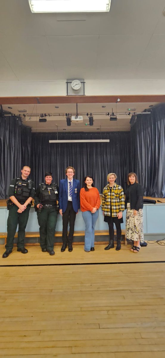 TODAY - 'Operation Spike'. Huge thanks to <a href="/BangorGrammar/">Bangor Grammar</a> @DramaBGS Glastry College, St Columbanus' College <a href="/RegentHouseSch/">Regent House School</a> <a href="/PSNIArdsNDown/">Police Ards and North Down</a> and our incredible team of actors. Special thanks to writer Fionnuala Kennedy and our funders Victoria Homes Trust, <a href="/ANDborough/">ArdsandNorthDown</a> and AND PCSP.