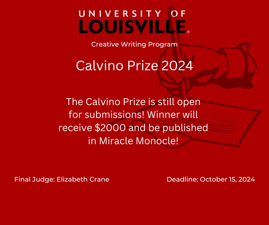 UofL Creative Writing tweet media