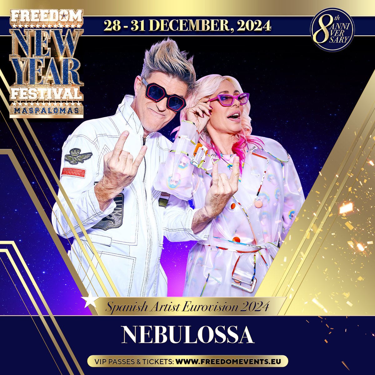 Meet our Artist: Nebulossa Maspalomas, Gran Canaria, Islas Canarias! Free event at Freedom Stage in the heart of Yumbo! Info: freedomfestival.es
#maspalomas #grancanaria #visitgrancanaria #islascanarias #Freedomfestivalmaspalomas2024 #Latituddevida #CanaryIslands