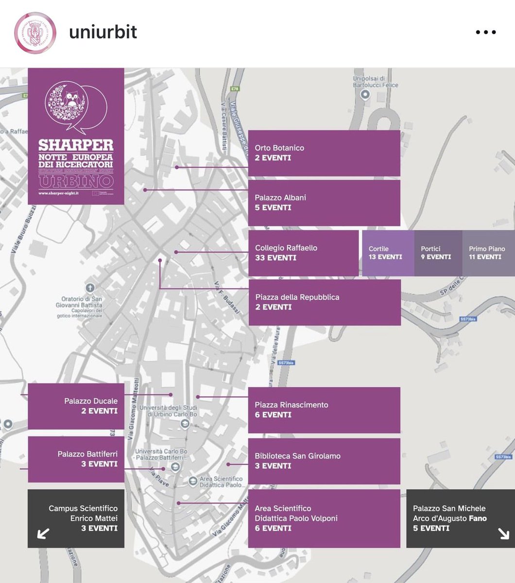 rossanarauti's tweet photo. Join us tomorrow at @uniurbit!! #sharper #nottedeiricercatori https://t.co/PbCxgLwW9Q