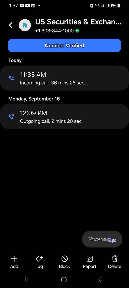 MWCatitagain's tweet photo. Has an interesting 30 minute phone call with the @SECGov
They called me.
I wonder why.
#progressivex https://t.co/ktZQnWjD2q