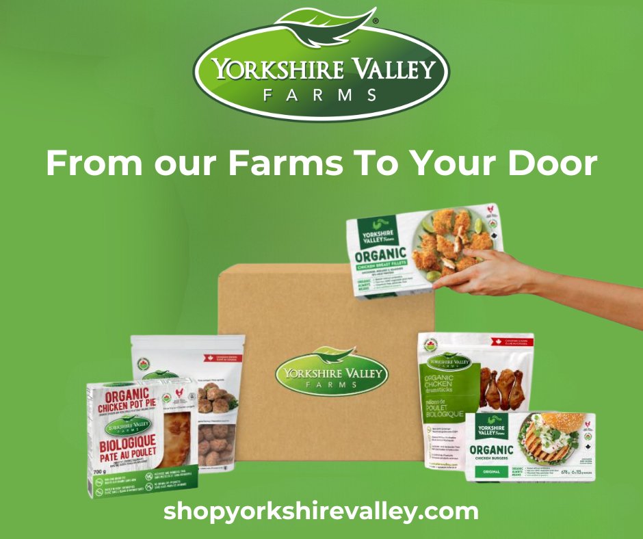 Taste the organic difference from Ontario, family farm-raised, certified organic chicken. At @yvforganic, we’re on a mission to better our communities, our planet, and the delicious food we all love.  Learn more and order online today: shopyorkshirevalley.com #chooseorganic