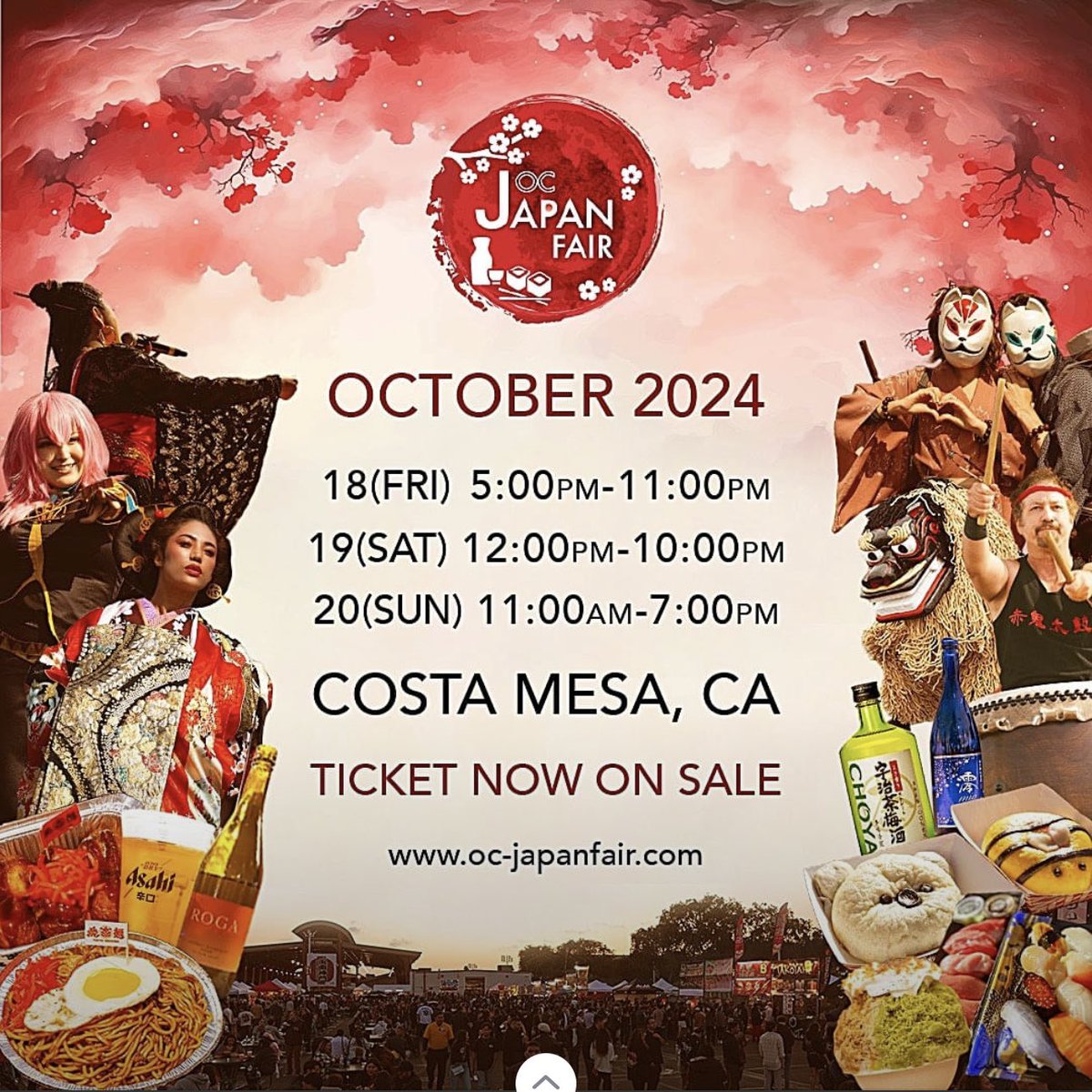 christianbclark's tweet photo. Celebrate the largest Japanese Festival in Southern California this October 2024.
#japan #japanesefood #japanfair https://t.co/Gl2oZKaln7