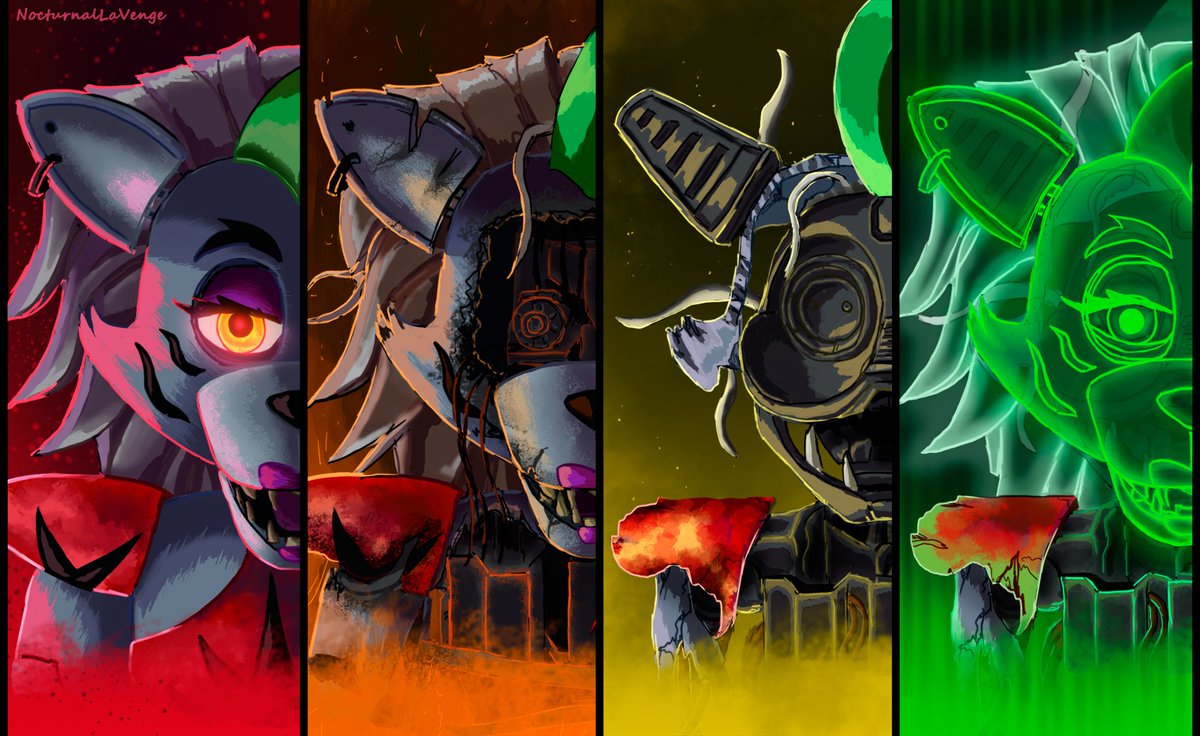 VengeNocturnal's tweet image. Roxanne Wolf: Path of Redemption
#FNAF #fnaffanart #fnafsb #securitybreach #FiveNightsAtFreeddys #roxannewolf