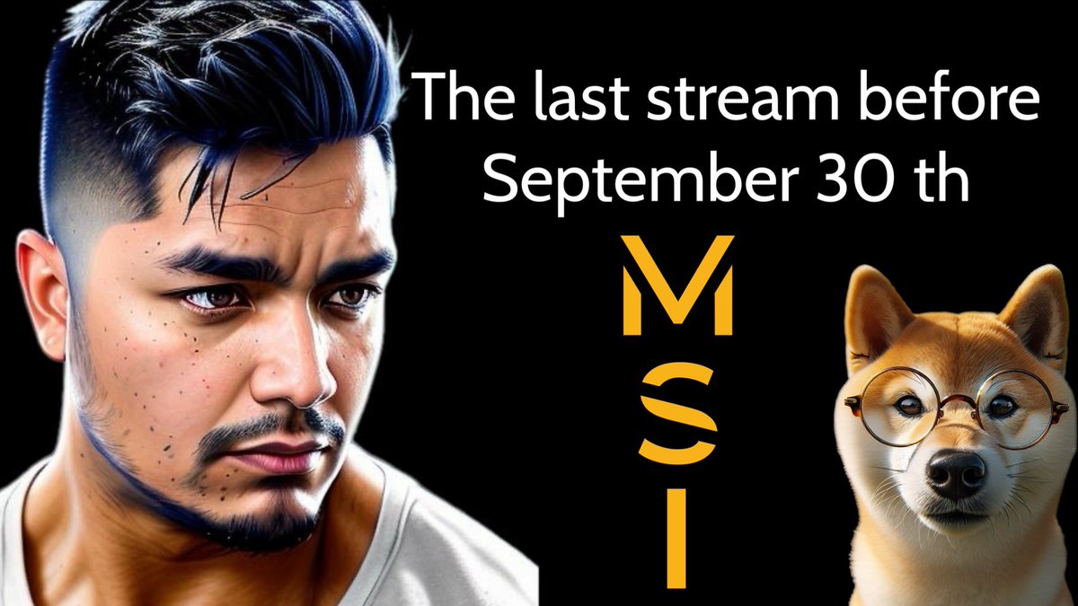 The NAME <a href="/cryptocom/">Crypto.com</a> took Crypto to the normies and started the adoption.

_____.COM is Next .

I have prepared nearly a Decade to Bring my own Value to the SPACE …

Join me tonight BEFORE SEPTEMBER 30th COMES.  10pm EST

$MSI <a href="/MSI_token/">MSI</a> 
youtube.com/live/p6IeInw3G…