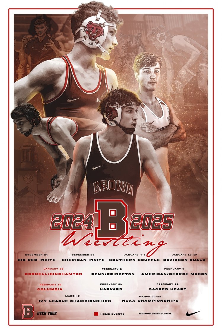 2024-2025 Brown Wrestling Schedule is out! <a href="/NCAAWrestling/">NCAA Men's Wrestling</a>