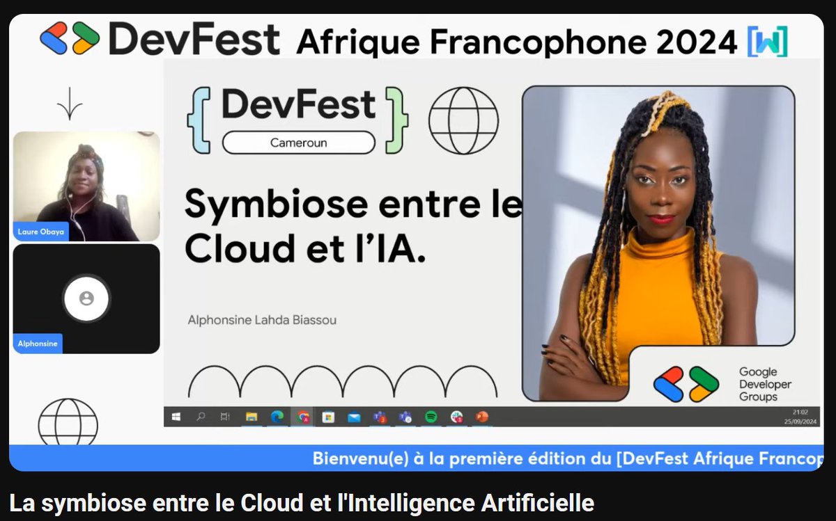 GDGs Afrique Francophone tweet media