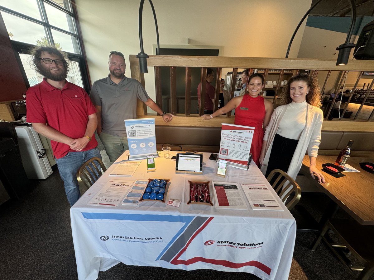 StatusSol's tweet photo. We had a great time at #TechLifeColumbus' #TuesdayTakeover at @northhighbrew  #Westerville! We love sharing our story of protecting people, property, and productivity and we were able to help raise money for @CHAAnimals! #StatusSolutions #StatusSolutionsNetwork #SiliconHeartland https://t.co/H6hJjEVlHo