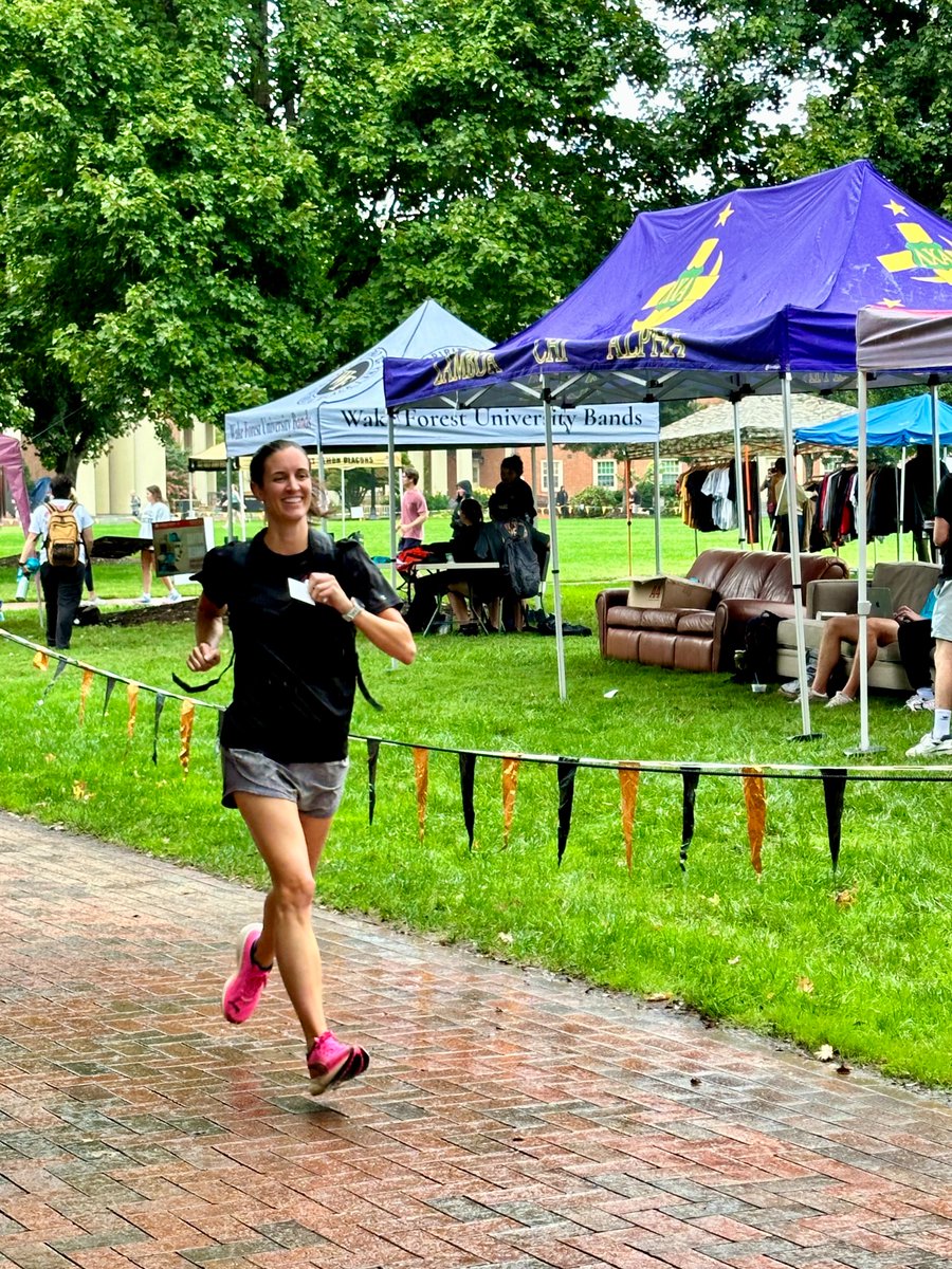 Wake Forest Stats (@wakeforeststats) on Twitter photo 🏃♀️ Dr. <a href="/StatStaci5/">Staci Hepler</a> kicked off our department's team for "Hit the Bricks" this morning at <a href="/WakeForest/">Wake Forest University</a>. Other faculty, students, and staff will keep the team going all day for this relay to raise money for the Brian Piccolo Cancer Research Fund at <a href="/AtriumHealthWFB/">Atrium Health Wake Forest Baptist</a>. 🏃♀️ Dr. <a href="/StatStaci5/">Staci Hepler</a> kicked off our department's team for "Hit the Bricks" this morning at <a href="/WakeForest/">Wake Forest University</a>. Other faculty, students, and staff will keep the team going all day for this relay to raise money for the Brian Piccolo Cancer Research Fund at <a href="/AtriumHealthWFB/">Atrium Health Wake Forest Baptist</a>.