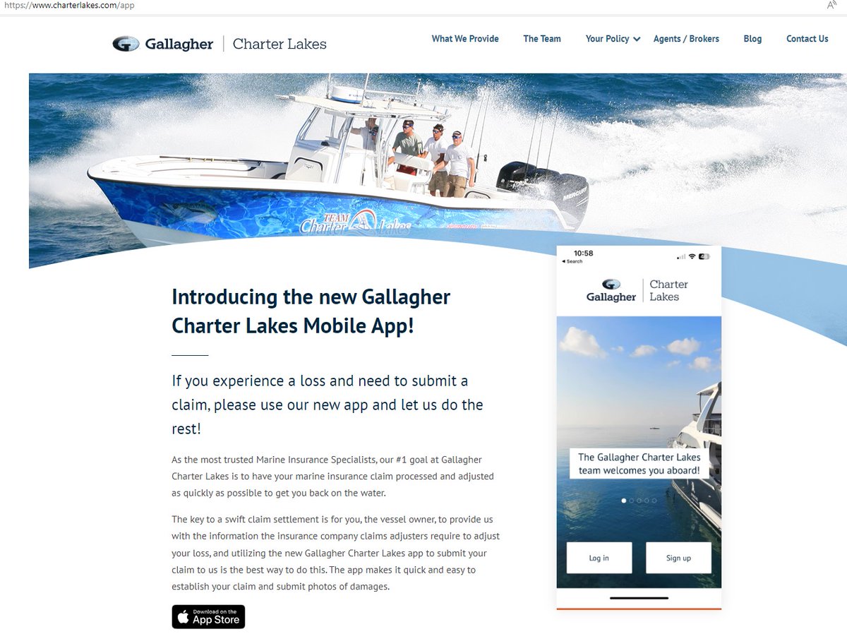 charterlakes's tweet photo. All clients of Gallagher #CharterLakes have you downloaded our Mobile App? https://t.co/D0qMDJuwfI