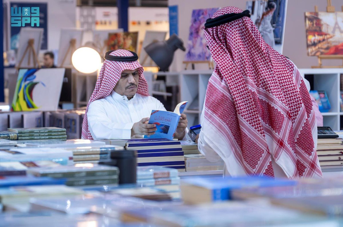 HashKSA's tweet photo. #الرياض_تقرأ في #معرض_الرياض_الدولي_للكتاب_2024 خلال أول يوم من انطلاقه. https://t.co/UusqtcXYQu