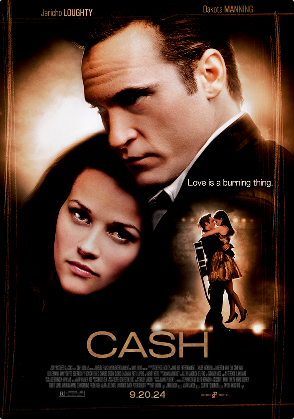 Love is a burning thing. #CASHfilm, starring Jericho Loughty and Dakota Manning, is in theaters now. Find out where it’s playing and get your tickets! 🎟️➡️ jcp.co/CASHtix
