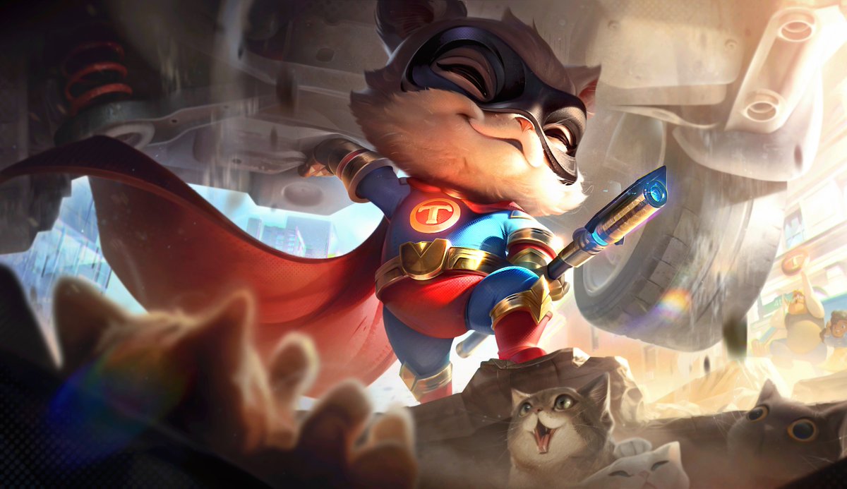 LeagueOfLegends's tweet photo. he's just a lil' guy😍 https://t.co/HmswF577sY