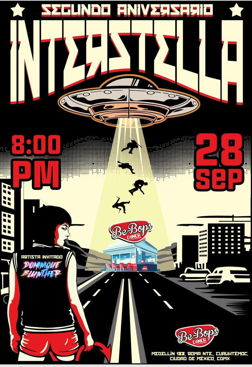 ¡Pandilla! Nos vemos en el 2do aniversario de Interstella, se pondrá muy cool. :D

Acá pueden adquirir sus tickets:
eventbrite.com/e/interstella-…