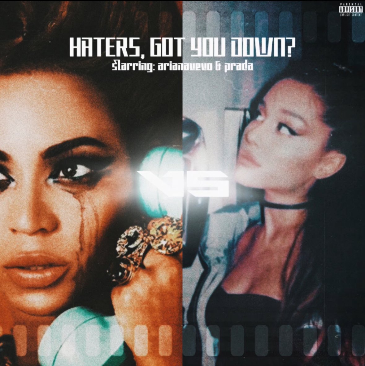 iamarianaVEVO's tweet photo. ArianaVEVO - 'haters, got you down? (ft. prada)' [official music video] https://t.co/MvHkd0XtT3