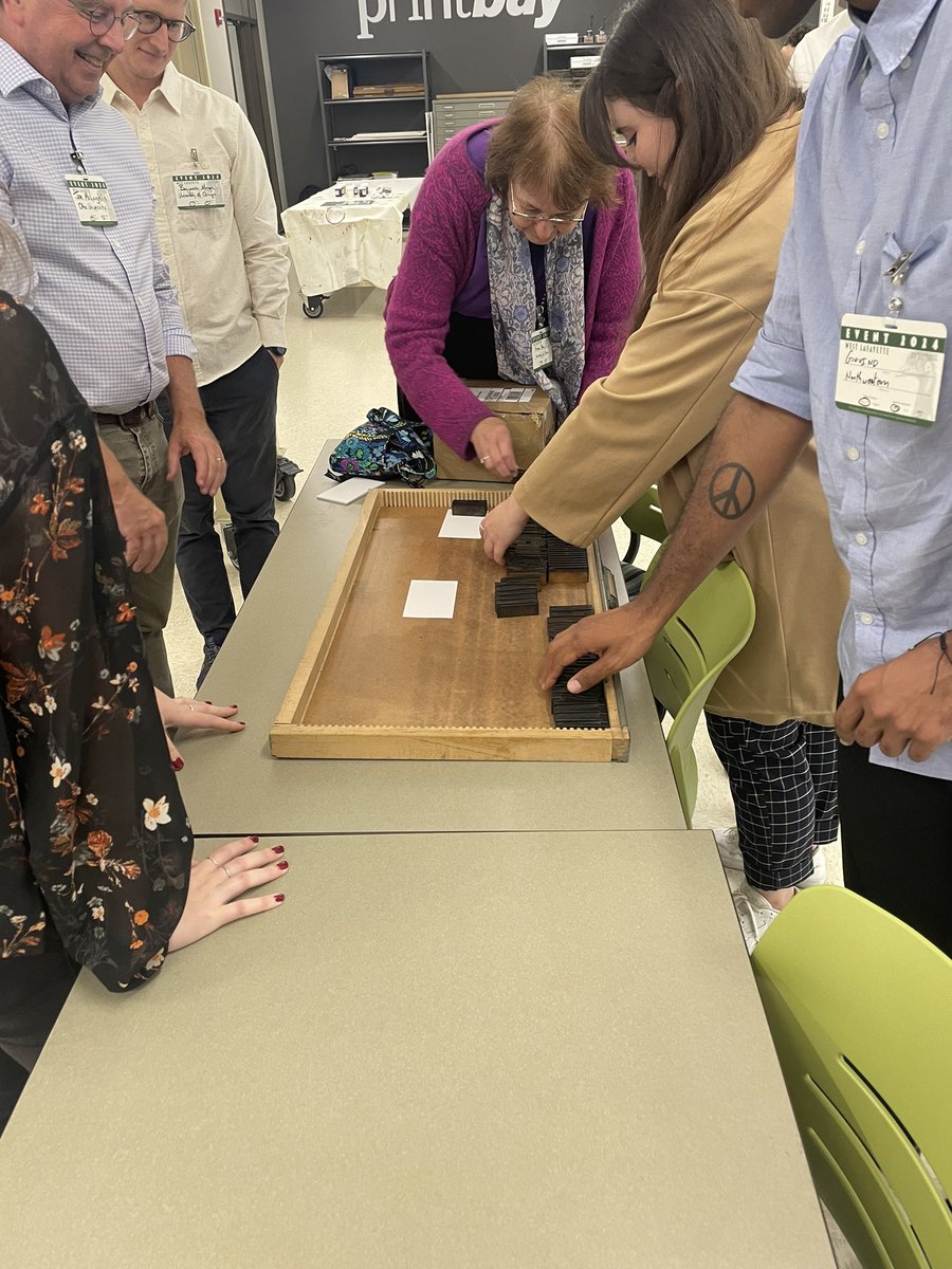 monica_wolfe's tweet image. The West Lafayette hub of the @EventFlightless conference was a success! Inspiring talks, great food and camaraderie, and lots of fun in the Print Bay workshop 📚