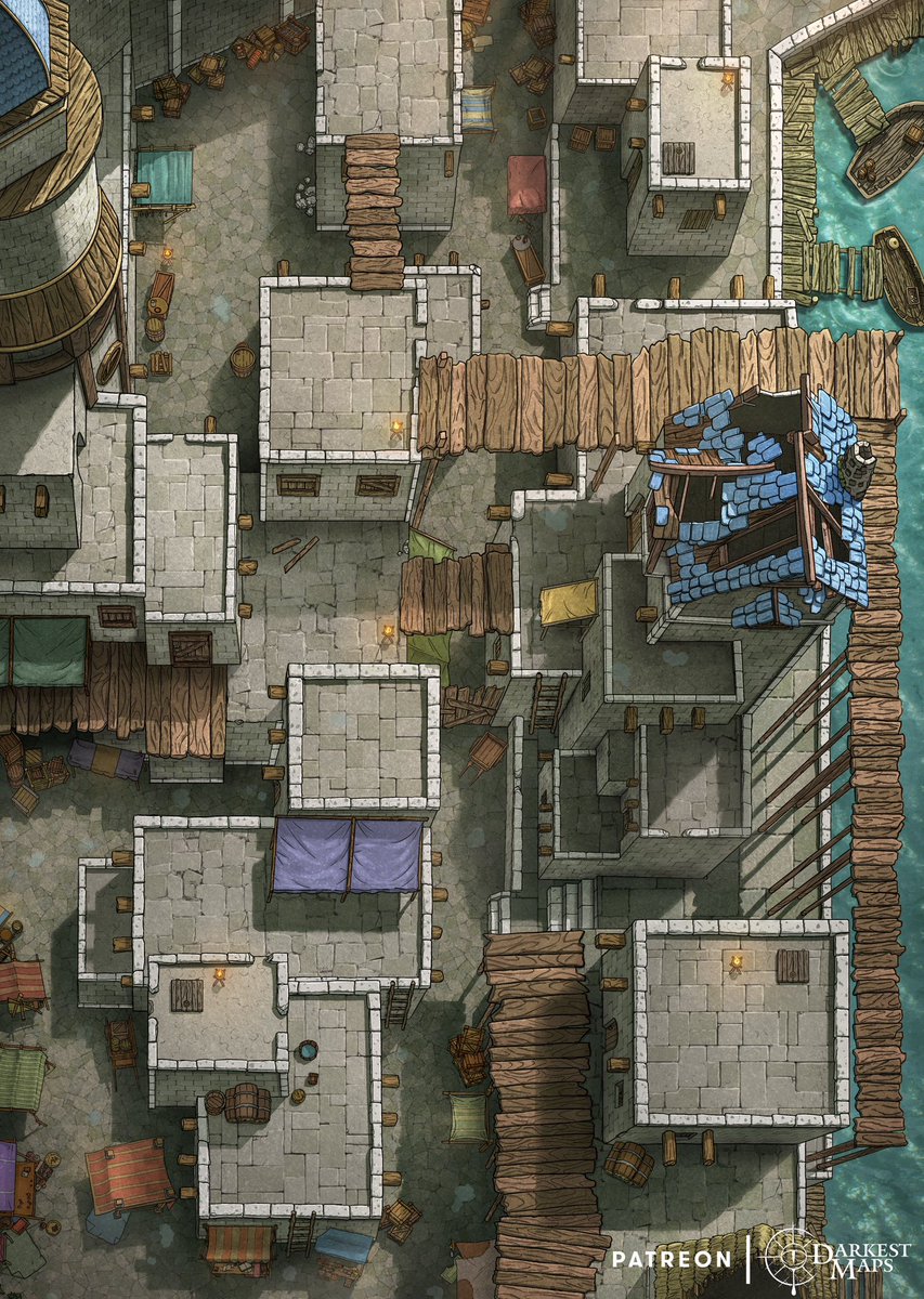 New map! It’s Parkour time! 

Slum Quarter is designed to be a map for dynamic and exciting chases along its rooftops and streets: will you chase criminals or escape from the city guard?