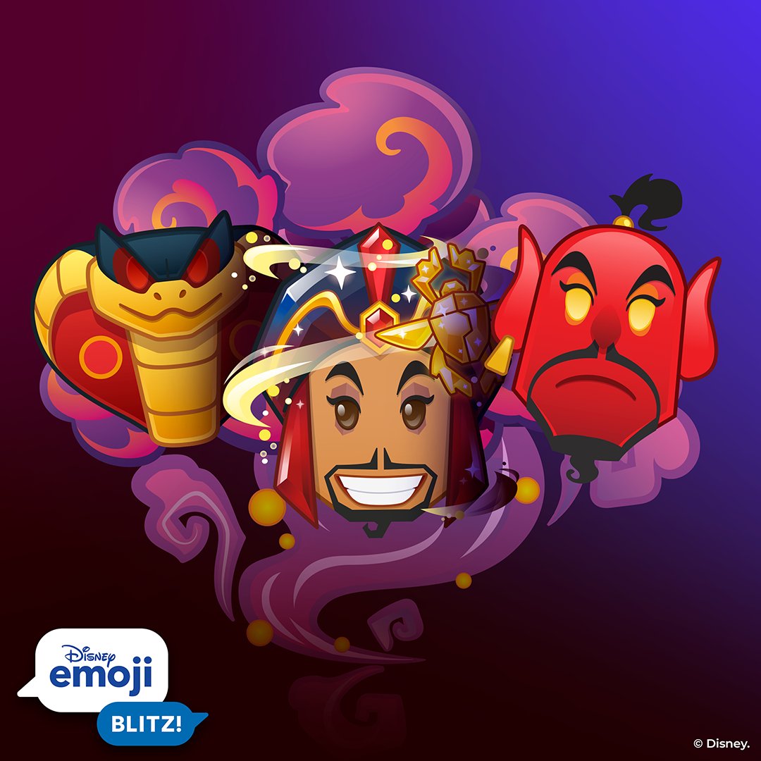 disneyemoji's tweet photo. The Ultimate Jafar Battle Multi-Villain Event begins NOW! 🐍 😈

Featuring the brand-new Crystal Emoji - Red Jasper Jafar! Play through September 30th for your chance to earn him! ✨ https://t.co/ctaF0dQEoK