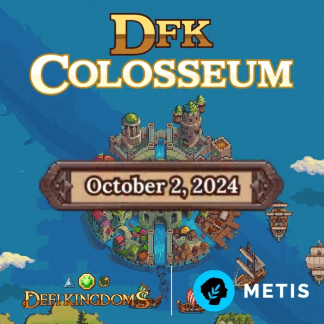 chili_zuechter's tweet photo. Release date for @DeFiKingdoms #pvp #colosseum exclusively on @MetisL2 will be:

20241002!!!🔥🔥🔥🤘🤘🤘

#BullishOnDFK #BullishOnJewel #defikingdoms #dfk $JEWEL https://t.co/qsoDyDfWFI