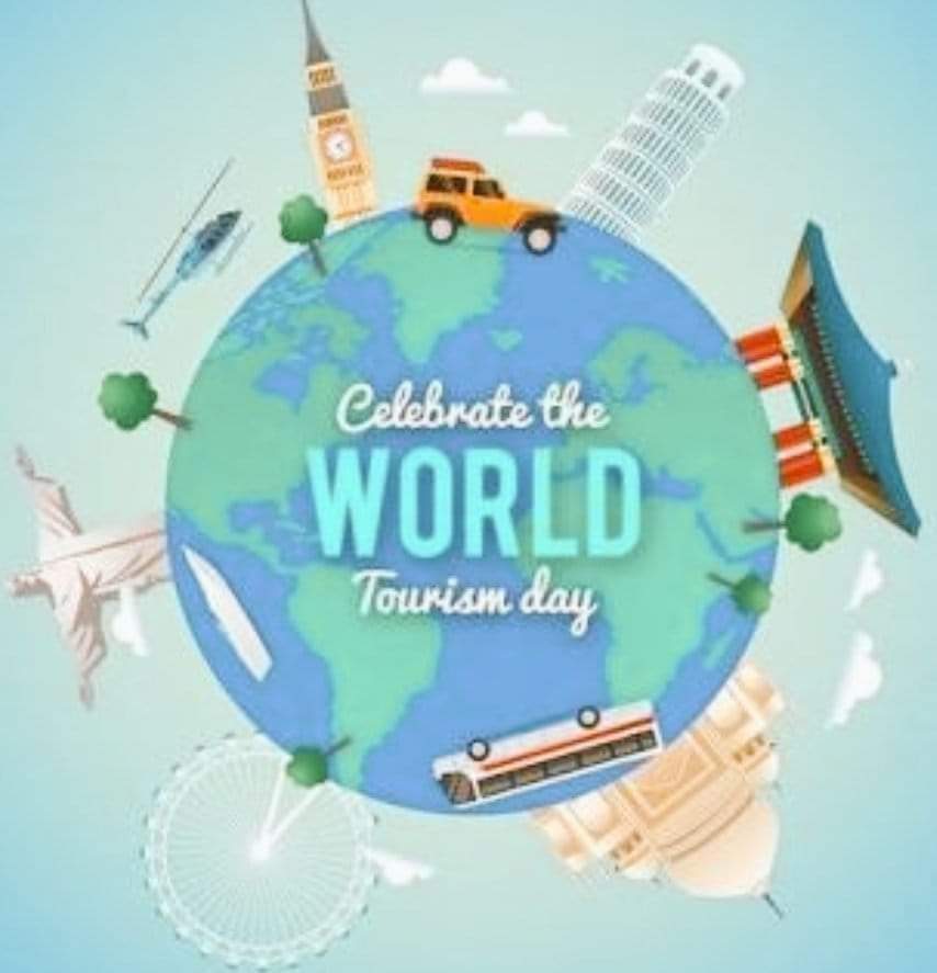 World Tourism Day is observed on this day annually. Its main goal is that to develop the nation, to spread, to exchanging the different cultures and practices as well as to conservation of many beautiful places across the world.  

#WorldTourismDay