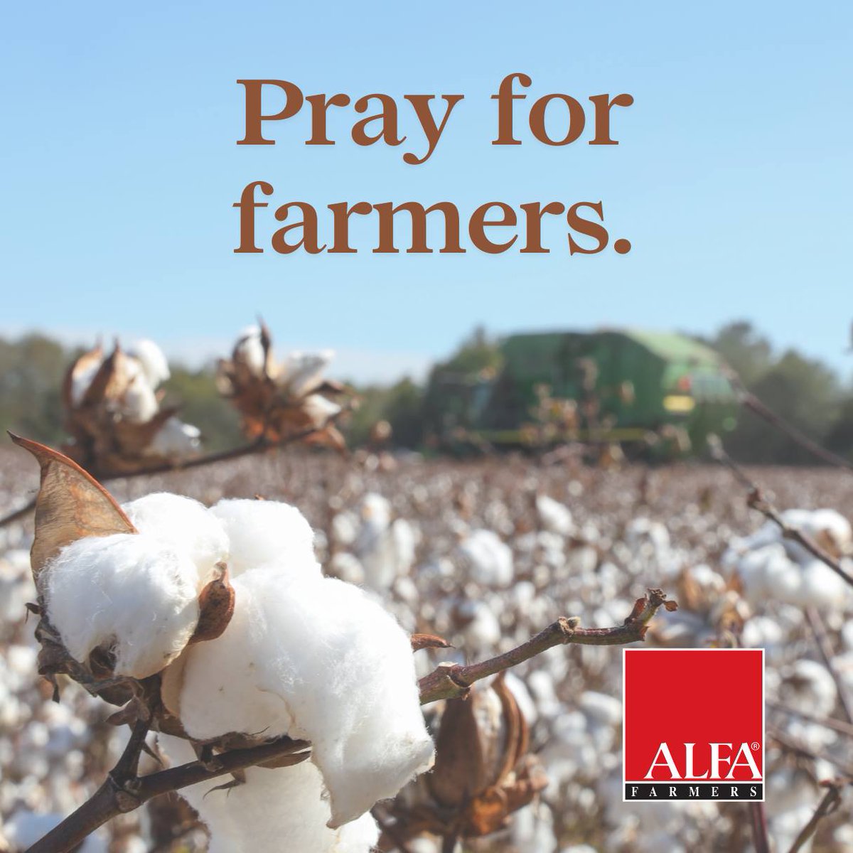 AlfaFarmers's tweet photo. Our hearts go out to farmers in the South.

Farmers know adversity, but this year hits different.

"When I am afraid, I put my trust in you. In God, whose word I praise — in God I trust and am not afraid." - Psalms 56: 3-4

Storm damage reporting info: https://t.co/HoqG97s63v https://t.co/qdva8xQMIY