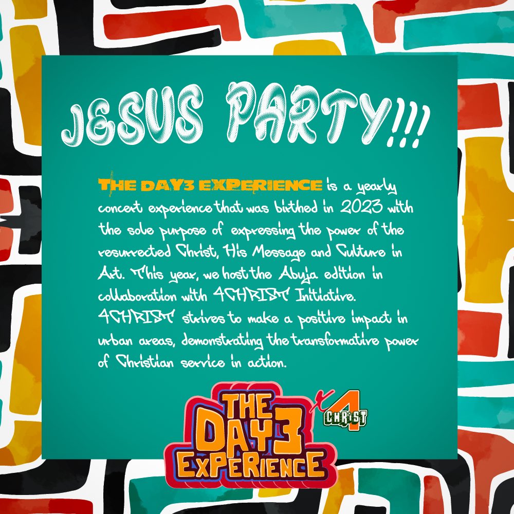 day3thepod's tweet photo. Tell your friends and family in ABUJA that it’s their time and if you’re here yourself, even better! cus we have a special concert experience this October for YOU. 

It’s The Day3 Experience ABUJA!

RT if you don’t mind. https://t.co/tUvdYrIame