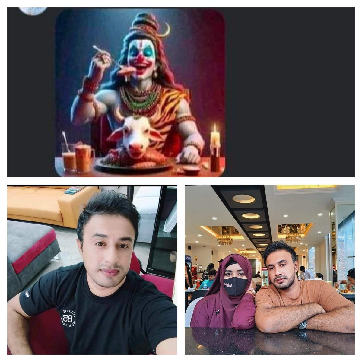 SraboniHB's tweet photo. @tathagata2 https://t.co/Og7HNHGrmc
How does one even dare to make such derogatory remarks about our revered Mahadev? Every religion deserves respect! Isn't this religious disrespect? Don't we have feelings? I question the state regarding this matter. https://t.co/GnZ5zC3AMy