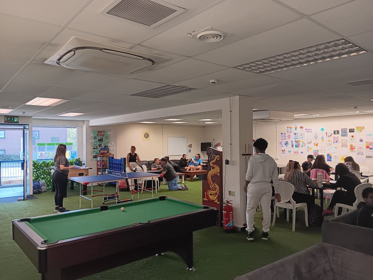 AberlourCCT's tweet photo. We are delighted to announce that our Govan youth club has a new venue 🎊

Thanks to @TurfYService for providing the space, our young people have enjoyed having access to the amazing equipment and resources available, especially the pool table! https://t.co/rSEARG8qAw