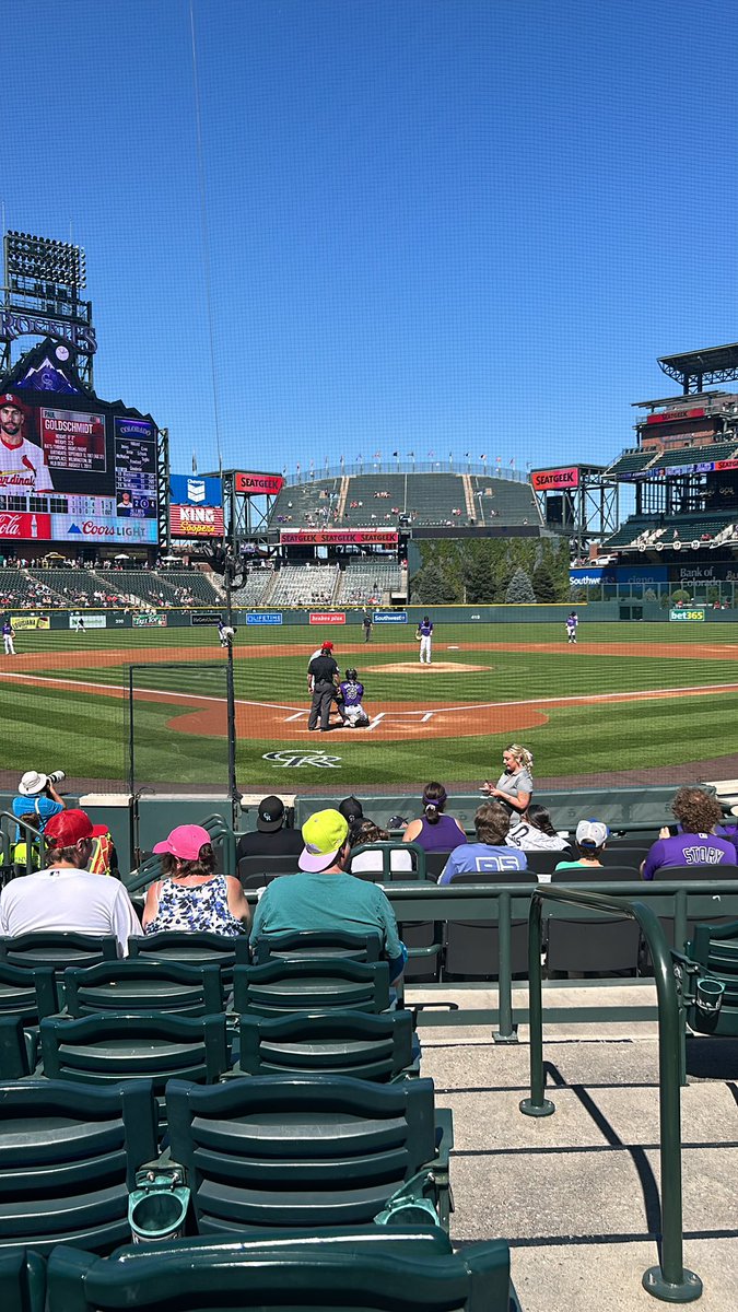 BIGScouting's tweet photo. Battle of the Kyle’s today. Freeland for the Rockies vs Gibson of the Cards https://t.co/zZCe2yw2eH