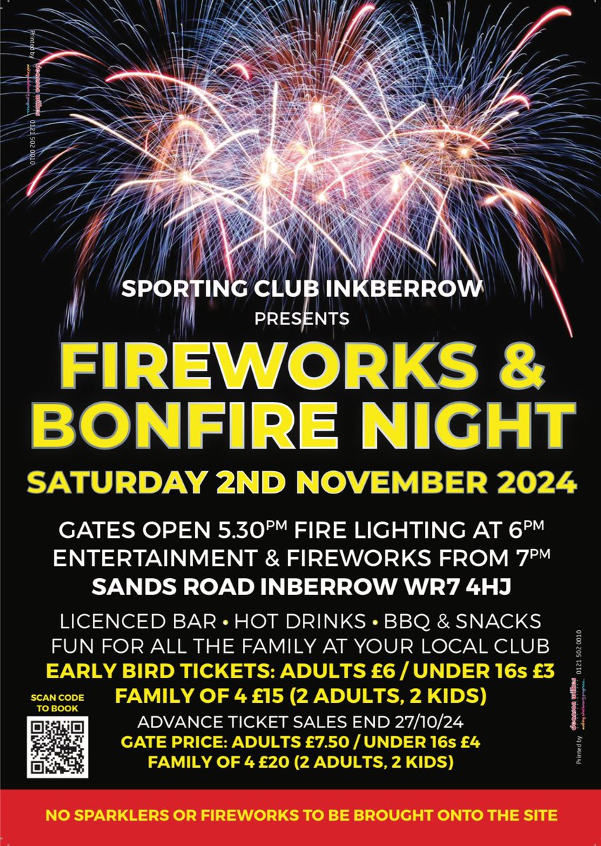 buytickets.at/sportingclubin…

A fantastic event, with fire performers, fire, bar and fireworks please book now to take advantage of early bird pricing and support our local club