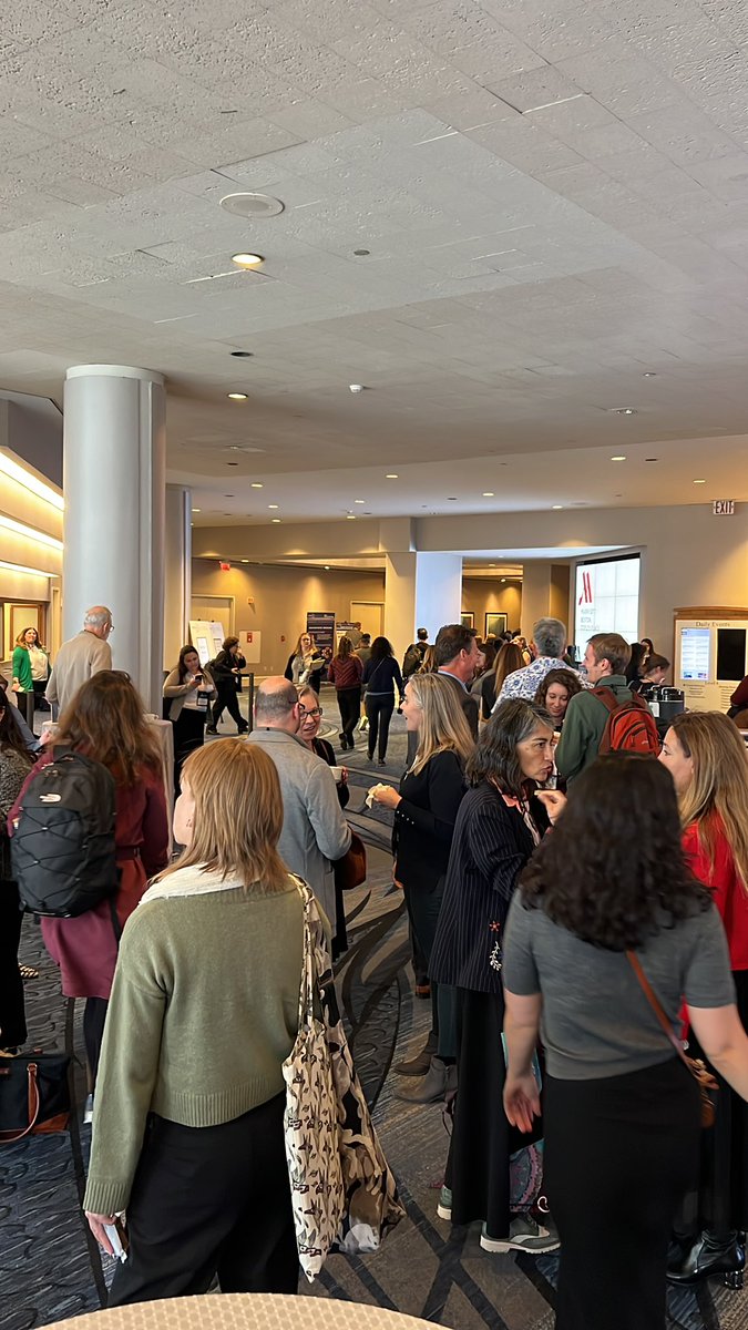 New member and first time attendee networking happening now on the fourth floor <a href="/ISTSSnews/">ISTSS</a>! We’ve got coffee, cupcakes, and cookies 👀 #ISTSS2024