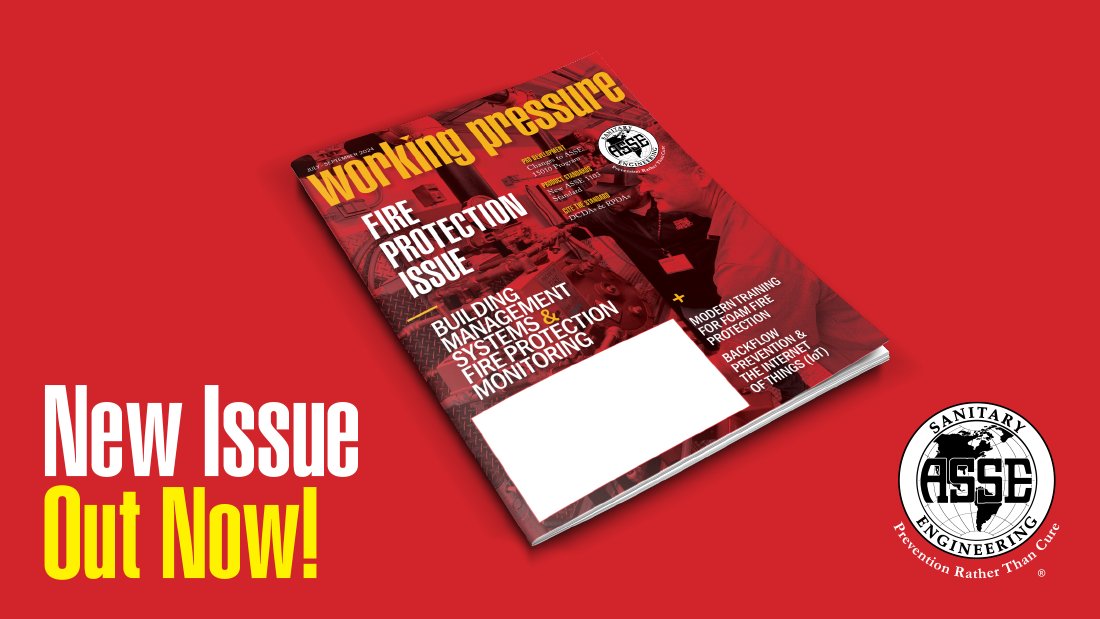 The Fire Protection Issue of Working Pressure is here! This issue includes articles about training for foam fire protection, fire protection monitoring, domestic backflow prevention assemblies vs fire protection assemblies, and more. 🔥

workingpressuremag.com/current/