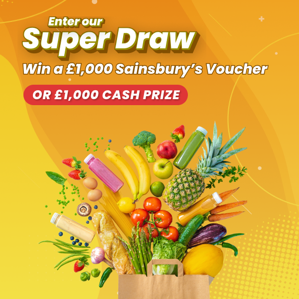 UnionLottoGFTU's tweet photo. 🎈 It's SUPER DRAW week!

Secure some extra tickets this week to increase your chances of winning a £1000 Sainsburys voucher (or just take the cash!)

🍀 Support a good cause today: https://t.co/4tWfrFltUn

#UnionLottoGFTU https://t.co/bp4tUDWh2B