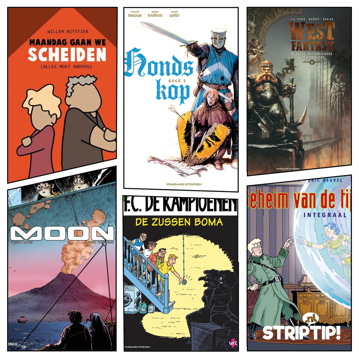 striptip's tweet photo. #stripspeeddates
Wij hebben weer een selectie gemaakt van recent uitgebrachte strips.
https://t.co/eOnkv9RYv1
#graphicnovel #strips #stripboek #boek #booktok #boektok #bookstagram #love2read #striptip #recensie #review #leestips #stripboeken #speeddates https://t.co/lCMbL2BZgs