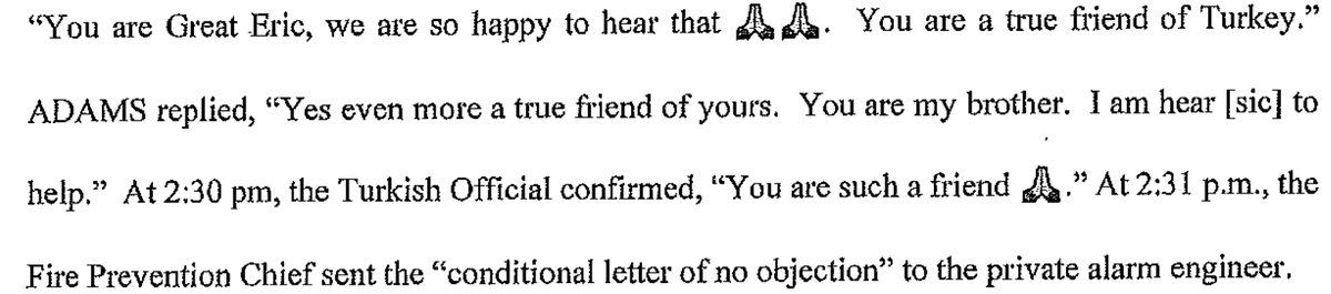 priscillaoppy's tweet photo. It's  seems funny to see emojis in legal documents but I'm glad that Eric Adams is a true friend of Turkey. 🙏🏻🙏🏻 😄 https://t.co/HbAfdcF7iC