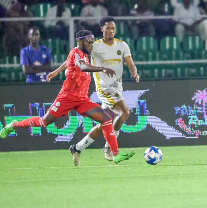 azamtvtz's tweet photo. 85' | #MzizimaDerby 

Azam 0-2 Simba (Ateba 15', Ngoma 47')

 LIVE #AzamSports1HD 

#NBCPremierLeague #NBCPL #LigiKuuYaNBC #SisiNiSoka #MzizimaDerby #AzamFC #SimbaSC #AzamSimba https://t.co/CJr8DGg37c