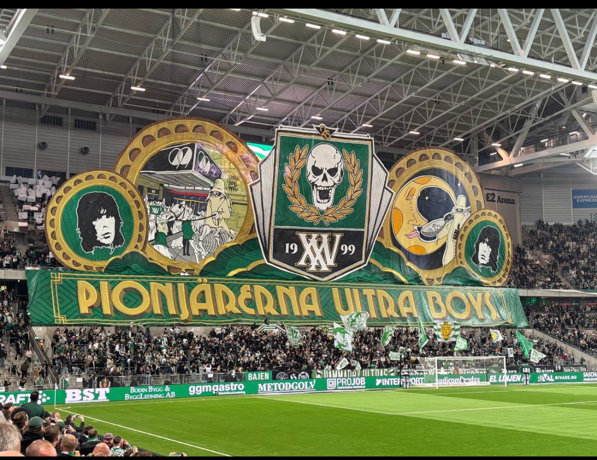 derbyfyllan's tweet photo. Ultra boys med en uppvisning sällan skådad. Stora gratulationer till pionjärerna, vi ses i vimlet.

Obs, sjukt nog är detta inte allt https://t.co/nEXgcWFKGR