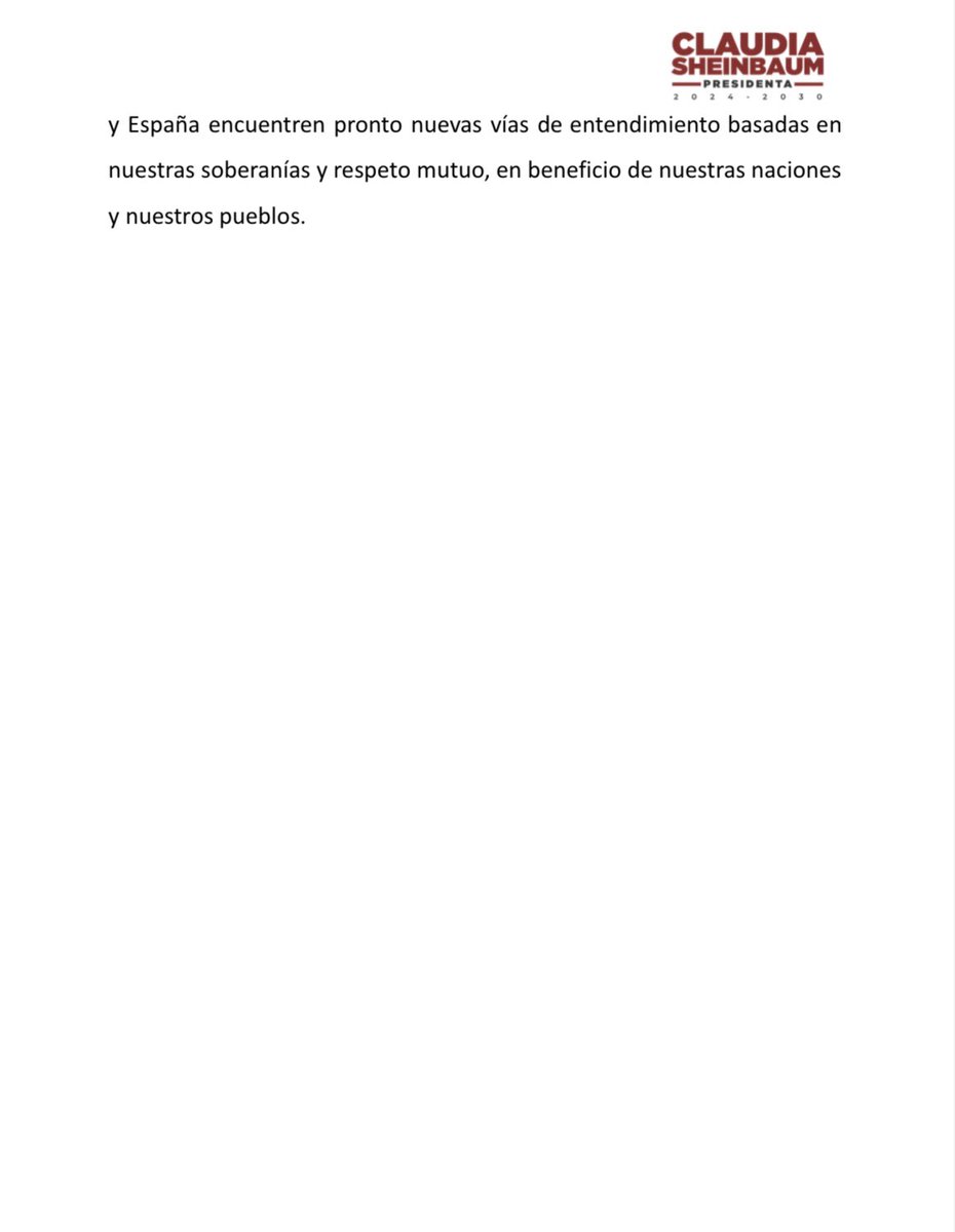 Claudia Sheinbaum Pardo tweet media