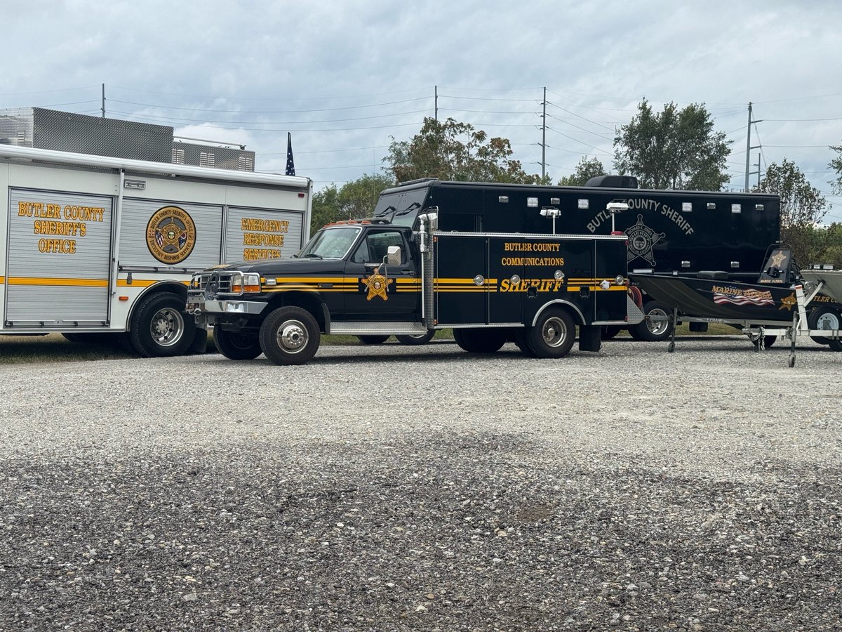 For Immediate Release... 

September 26, 2024

SHERIFF OPENING UP THE EMERGENCY OPERATION CENTER (EOC) FOR POTENTIAL WEATHER EVENT

Sheriff Richard K. Jones reports The Butler County Sheriff’s Office Meteorologists are currently monitoring weather conditions related to Hurricane