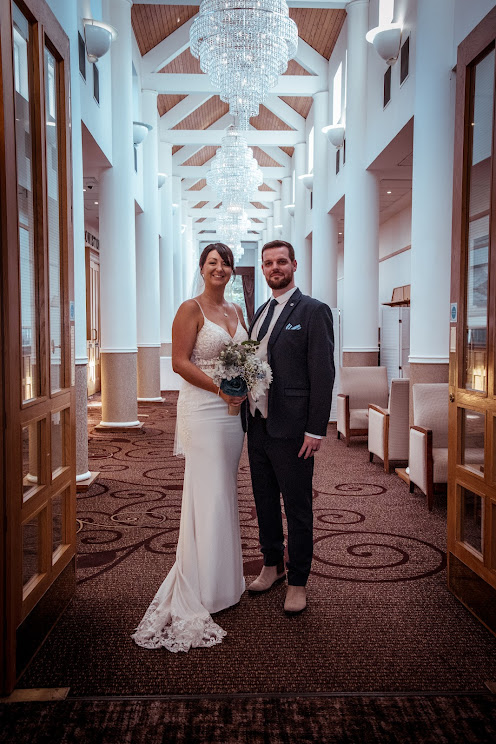 BroodyDD's tweet photo. How has it already been week since i married this smokeshow @CrazaBella! https://t.co/2SChtiFCve