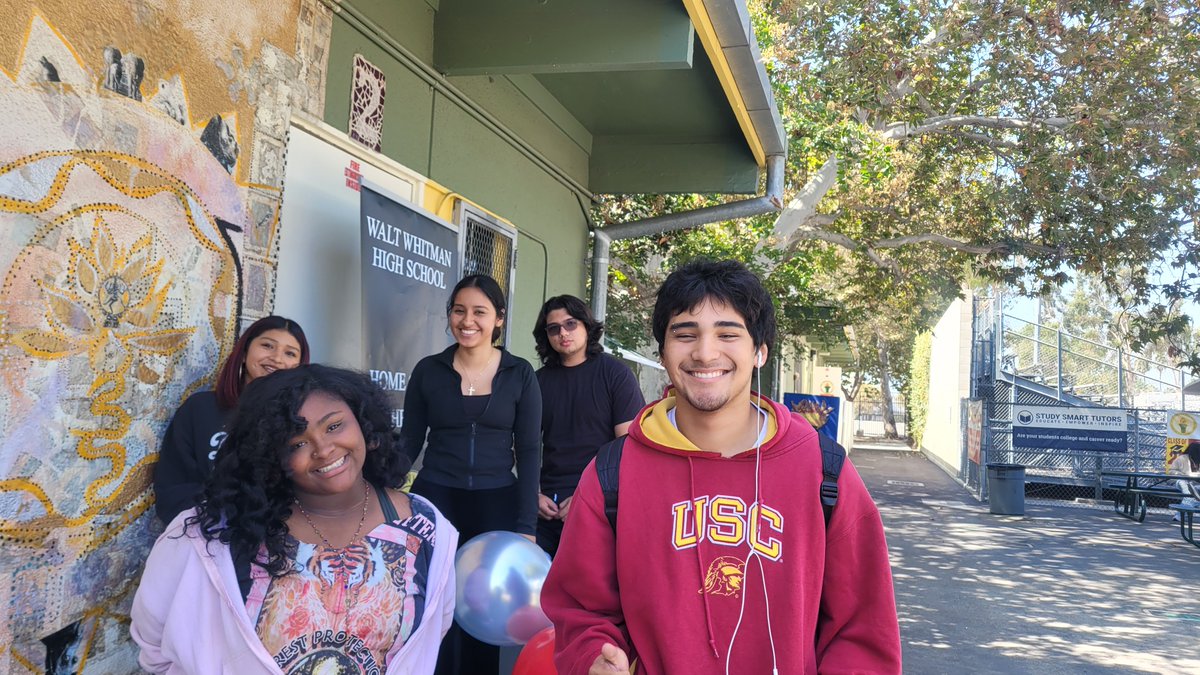 Our Wonderful Whitman Scholars cast their ballots for the Student School Site Council nominees.