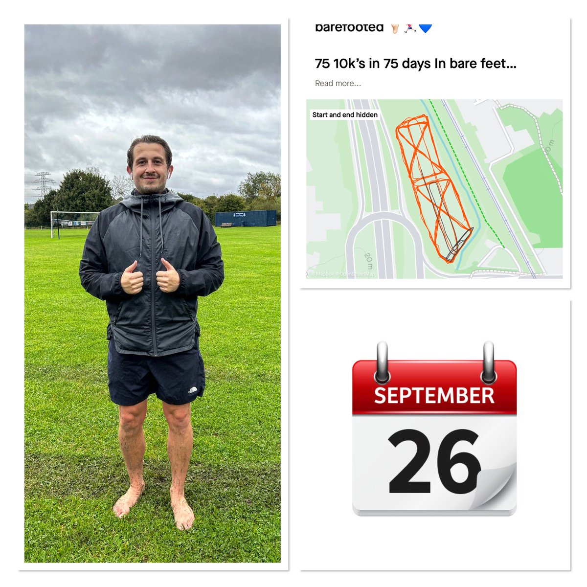 Phill Hayward - 10k a day for a year 🦶🏻🏃🏻♂️💙 tweet media