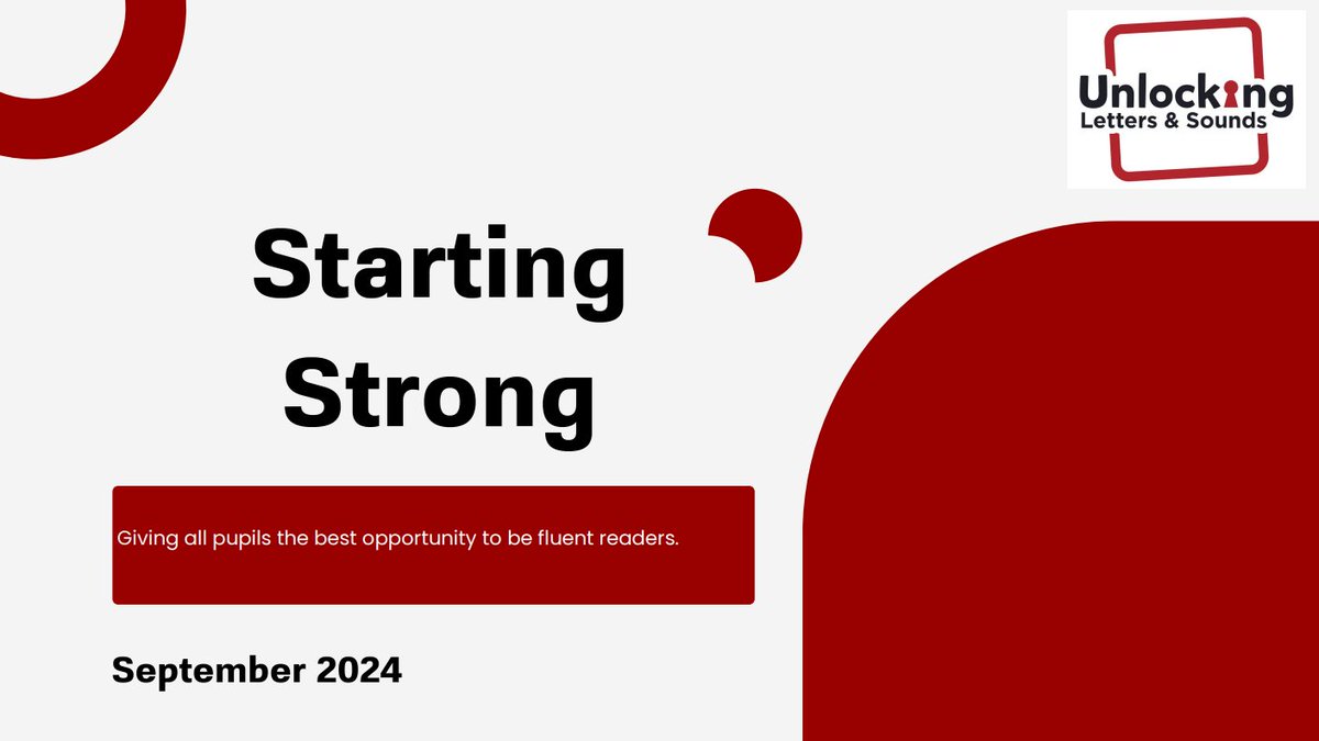 Unlocking Letters and Sounds tweet media