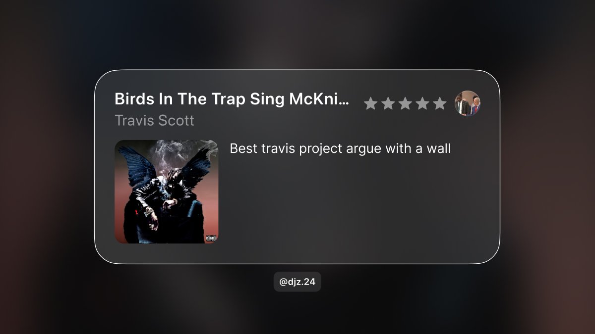 WavformApp's tweet photo. 'Birds In The Trap Sing McKnight' - Travis Scott by djz.24
More at https://t.co/xcs3Yxg50Z https://t.co/q6870KRRrO