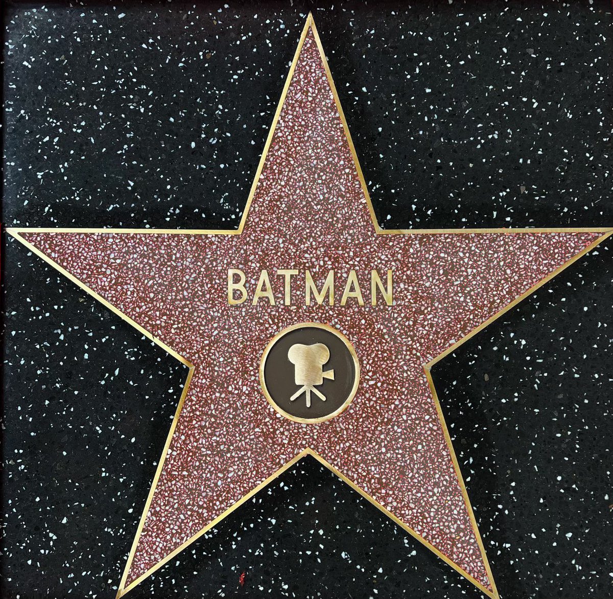 The newest addition to the walk of fame for one of my favorite stars.